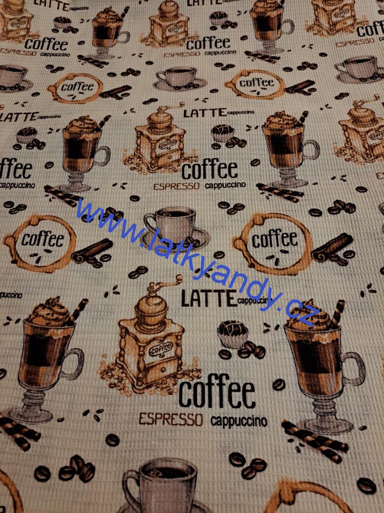 Vaflovina / Utěrkovina Panel Latte