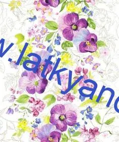 Vaflovina / Utěrkovina Panel Macešky