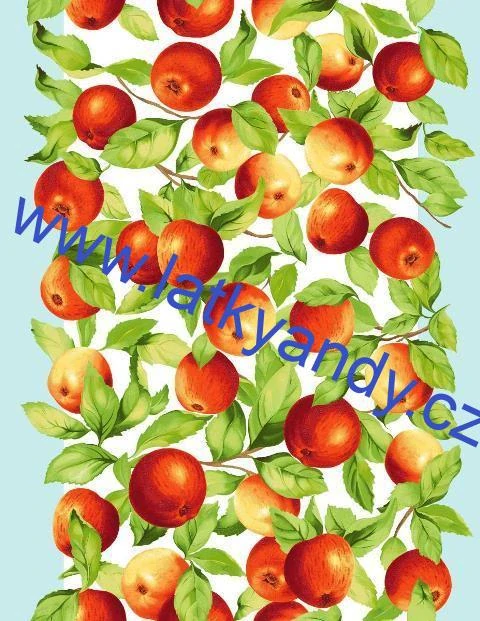 Vaflovina / Utěrkovina Panel Jablka