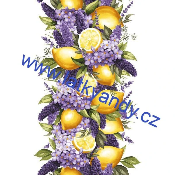 Vaflovina / Utěrkovina Panel citronky