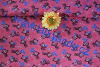 Úplet Medvídci na růžové