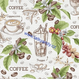 Vaflovina / Utěrkovina Panel Coffee beans